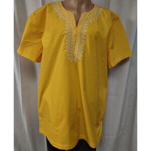 D'iyanu Men's Yellow Shirt Size XL SKU 2053